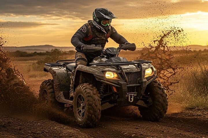 Agafay Desert Quad-Bike and Camel Safari with Berber Dinner Show from Marrakech