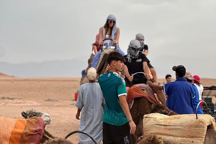 Agafay Desert Quad and Camel Sunset Adventure from Marrakech photo 5