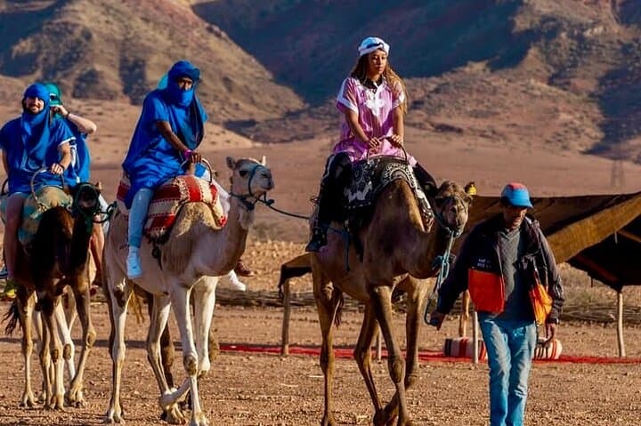Agafay Desert Sunset Quad & Camel Ride with Dinner and Live Show from Marrakech photo 5