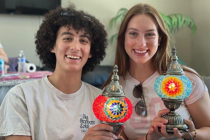 San Jose Turkish Mosaic Lamp Workshop — Create Your Own Anatolian Mosaic Lamp photo 4