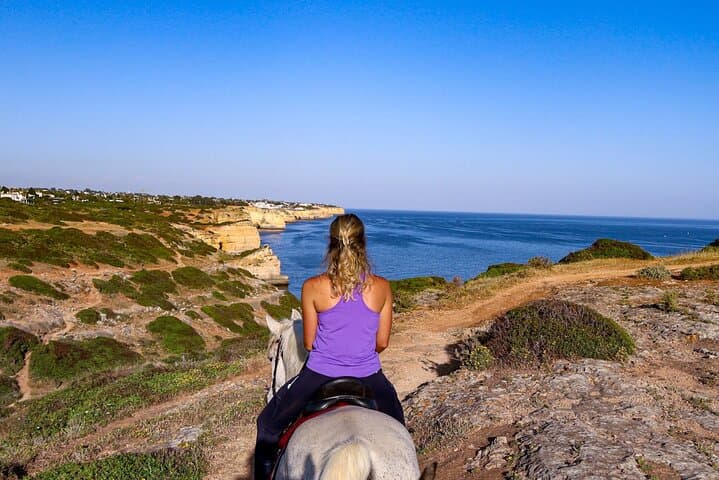 Horseback Riding the Cliffs of the Algarve: Ferragudo Coastal Trails
