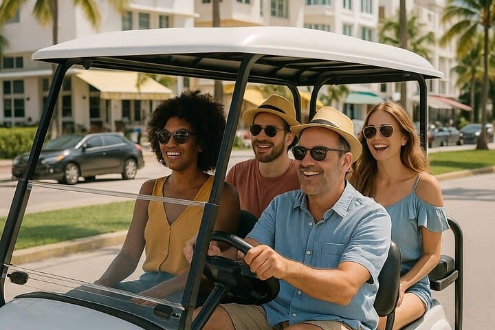 South Beach Private Golf Cart Tour — Art Deco, Ocean Drive & South Pointe Park photo 2