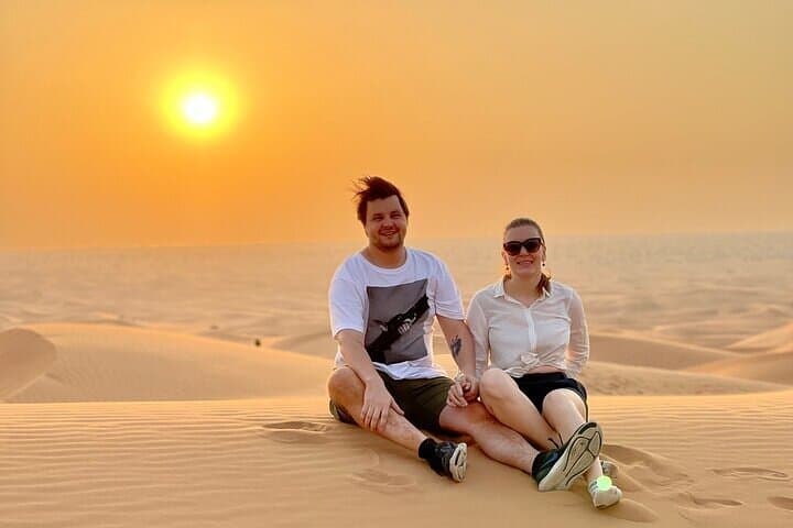 Private Dubai Desert Safari at Lahbab: Dune Bashing, BBQ & Live Shows
