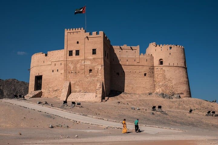 Discover Fujairah: East Coast Day Tour from Dubai — Al Bidiya, Fort & Khorfakkan Beach