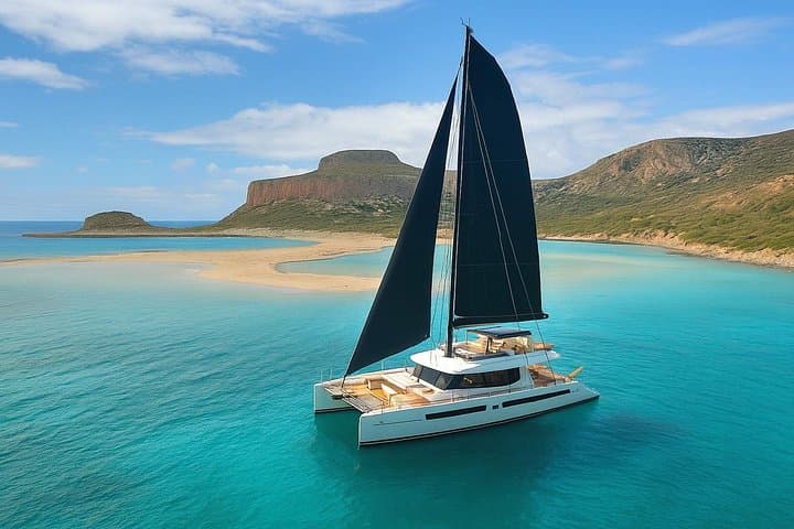 Sunset Catamaran Cruise to Balos Lagoon — Kissamos Luxury Cruise photo 1