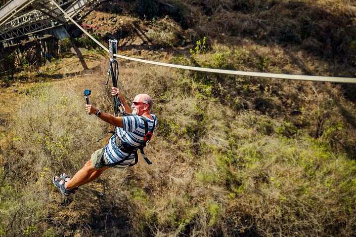 Victoria Falls Bridge Slide: 120m Zambezi Gorge Adventure photo 5