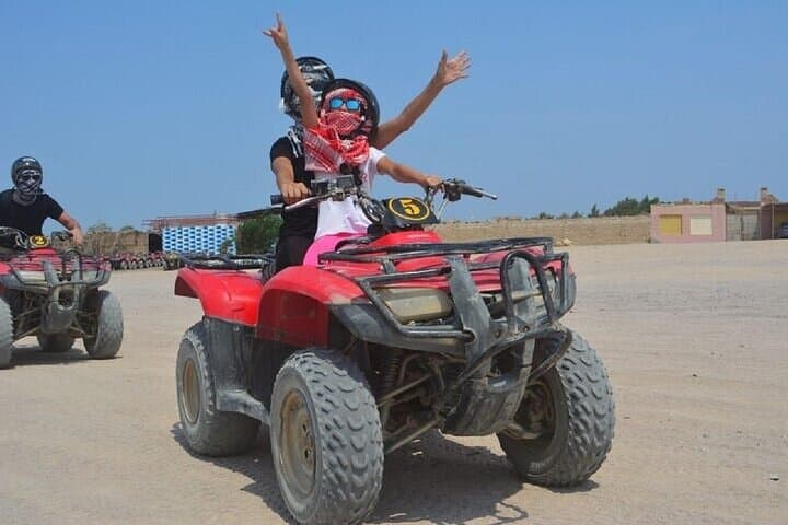 Hurghada Super Safari: ATV, Buggy, Jeep & Bedouin Dinner in the Eastern Desert