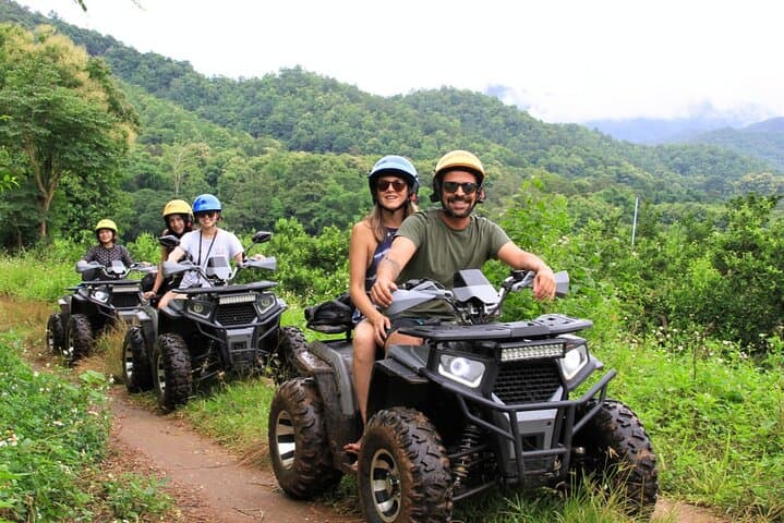 Chiang Mai ATV, Secret Waterfall & Bamboo Rafting: Full-Day Adventure