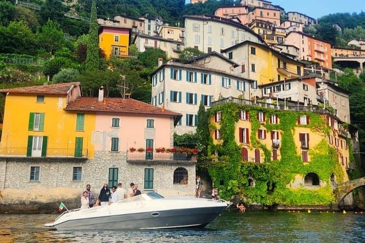 Private Lake Como Boat Tour from Argegno – Villas, Bellagio, Swimming & Wine photo 3