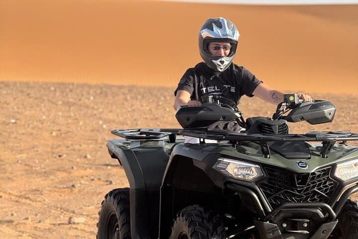 Erg Chebbi Quad Bike Adventure in Merzouga: Dune Riding and Desert Tour photo 3
