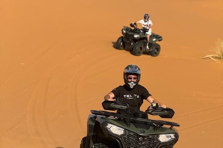 Erg Chebbi Quad Bike Adventure in Merzouga: Dune Riding and Desert Tour photo 4