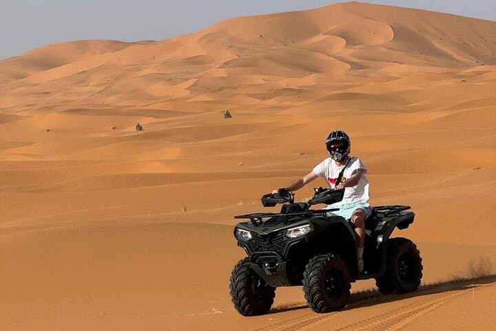 Quad Biking Across Merzouga Dunes: 1-Hour Sahara Adventure photo 2
