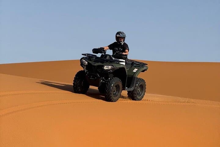 One-Hour Merzouga Quad Bike Ride Across Erg Chebbi Dunes photo 5