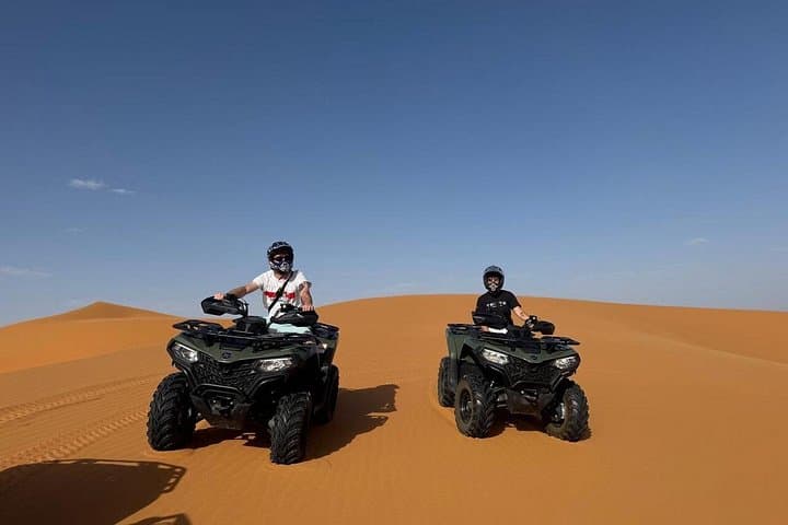 Merzouga Quad Biking in Erg Chebbi: 1-Hour Desert ATV Adventure photo 2
