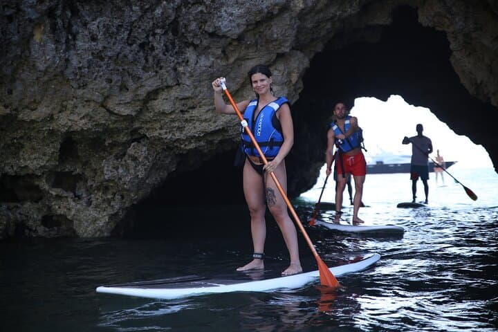 Albufeira Cliffs & Caves SUP Tour: Stand‑Up Paddle to Sea Caves & Hidden Beaches