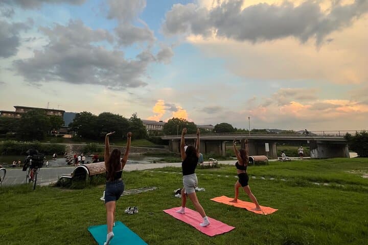 Morning Yoga on the Kamo River: Sunrise Flow in Kyoto photo 4