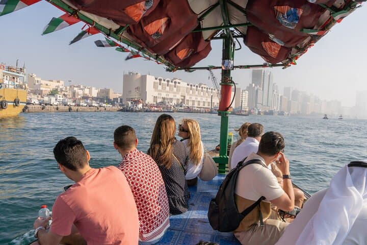 Dubai Heritage Hop-On Hop-Off: Jumeirah Mosque, Gold Souq & Abra Ride