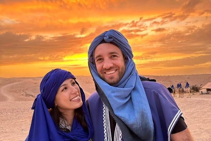 Agafay Desert Sunset Camel Ride & Berber Dinner Show from Marrakech photo 5