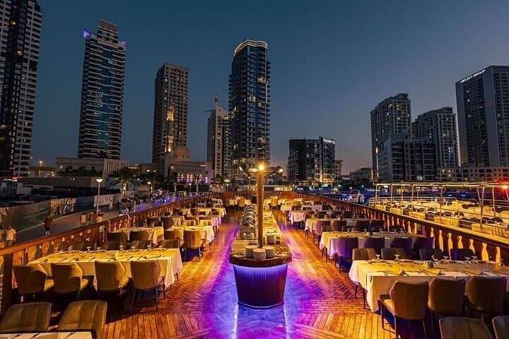 Dubai Marina Dhow Dinner Cruise: Evening Buffet & Tanoura Show photo 3