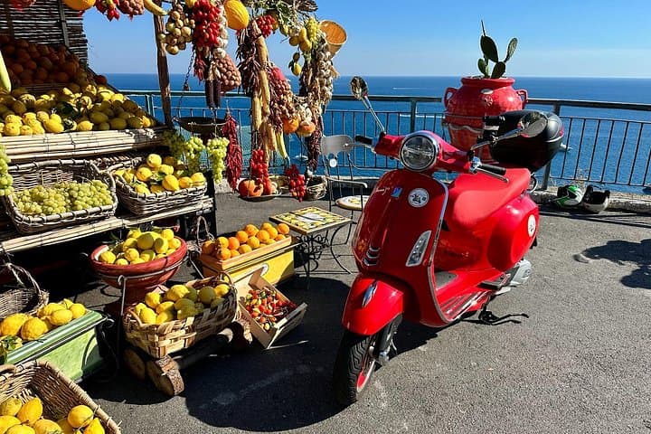 Amalfi Lemon Grove Vespa Tour: Scenic Coast Ride & Local Tasting photo 2