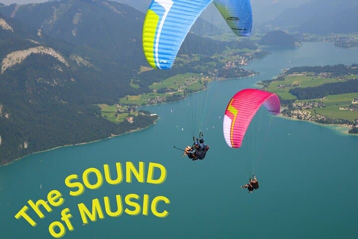 Tandem Paragliding Over Wolfgangsee: Zwolferhorn to St. Gilgen Flight photo 1