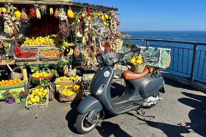 Amalfi Lemon Grove Vespa Tour: Scenic Coast Ride & Local Tasting photo 5