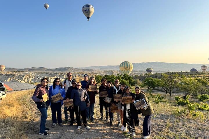Sunrise Hot Air Balloon Ride Over Cappadocia's Fairy Chimneys