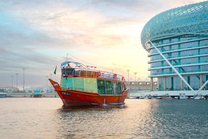 Yas Island Dhow Cruise Abu Dhabi: 1-Hour Scenic Waterfront Tour