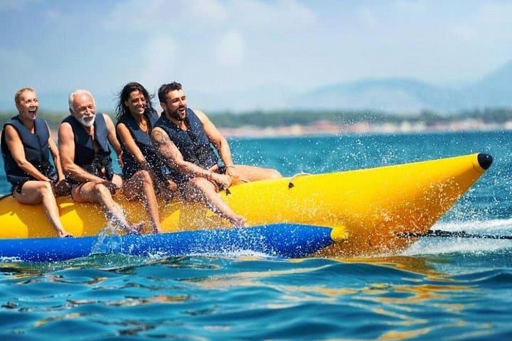 High-Speed Banana Boat Ride at Playa del Palo — Malaga Coastal Thrill photo 2