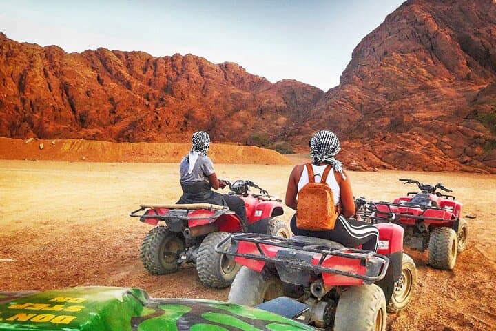 Sinai Desert Quad Biking & Bedouin Dinner: Evening ATV Tour from Sharm El-Sheikh photo 2
