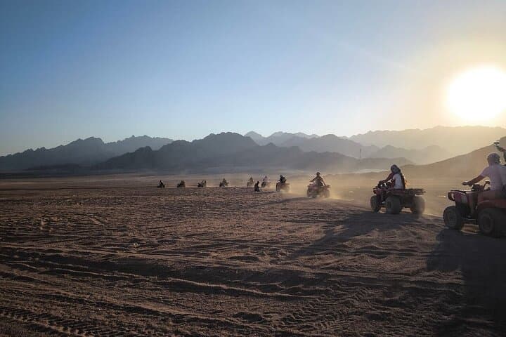 Sinai Desert Quad Biking & Bedouin Dinner: Evening ATV Tour from Sharm El-Sheikh photo 6