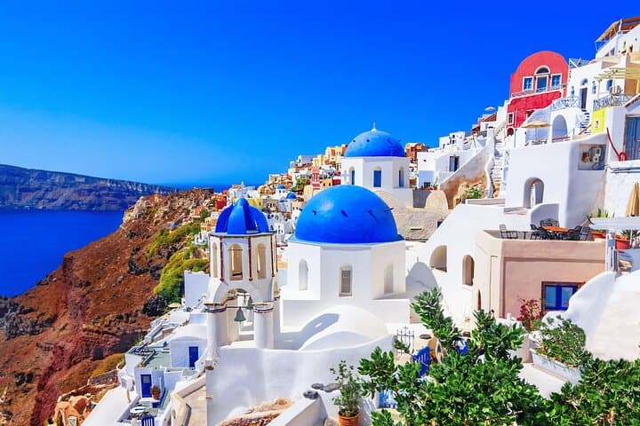 Santorini Full Island Tour & Sunset: Red Beach, Profitis Ilias, Oia photo 1