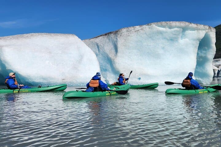 Blue Ice Kayaking at Spencer Glacier: Jetboat to Iceberg Alley photo 1