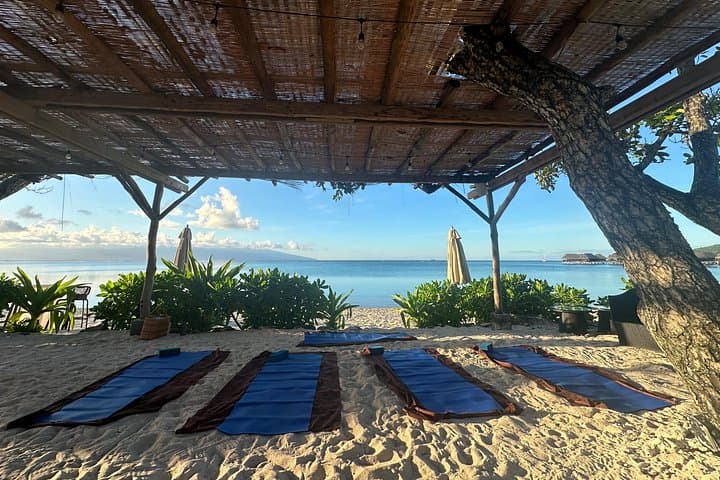 Sunrise Yoga on Tahiti from Sofitel Moorea — Beachside Morning Flow photo 1