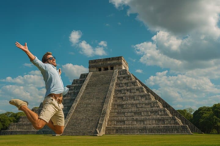 Chichén Itzá, Suytún & Ik-kil Cenotes: Full-Day Tour from Cancún with Valladolid