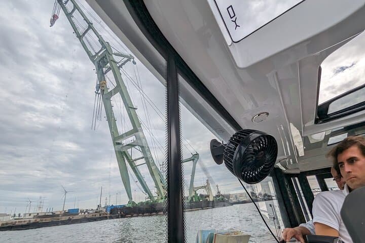 Antwerp Mega Ship Speedboat Tour — Up Close at Deurganckdok & Kieldrecht Lock photo 6