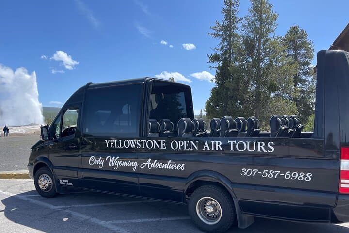 Yellowstone Open-Air Glass-Top Van Tour from West Yellowstone — Lower Loop Highlights photo 5