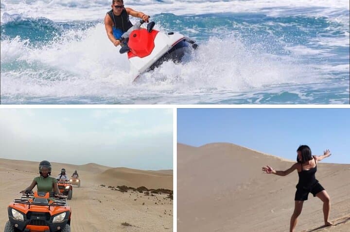 Agadir Quad, Sandboarding and Jet Ski Half-Day Adventure