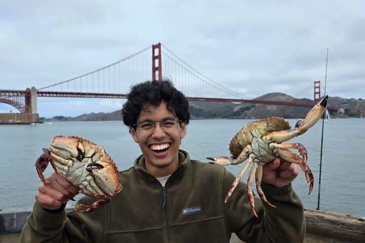 Catch and Cook Dungeness Under the Golden Gate Bridge: Crabbing at Crissy Field photo 2