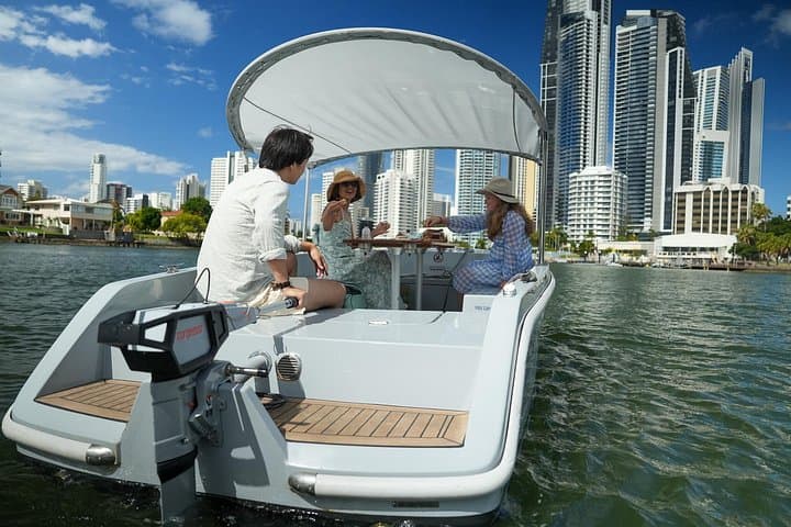 Self-Drive Electric Boat Hire on the Gold Coast — Nerang River Picnic Boats photo 4