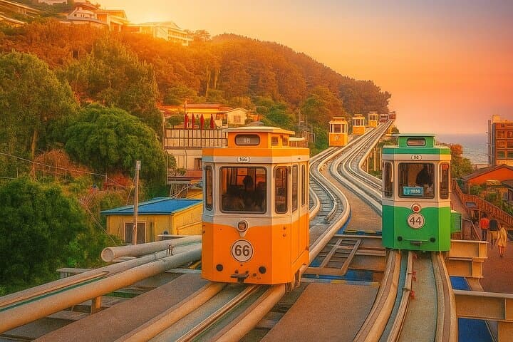 Busan Coastal Van Tour — Sky Capsule, Gamcheon Village & Haedong Yonggungsa photo 2