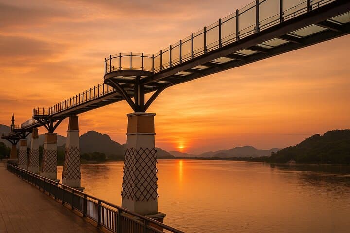 Erawan Falls & Kanchanaburi Skywalk Day Trip from Bangkok photo 2