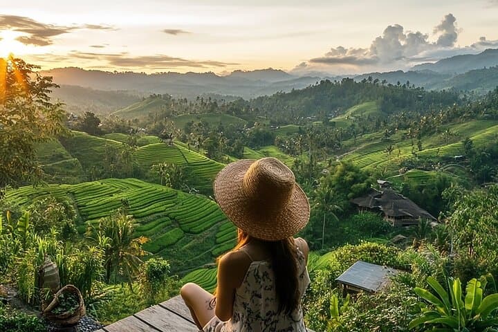Best of North Bali: Private Full-Day Tour to Ulun Danu, Sangeh Monkey Forest, Leke-Leke Waterfall & Jatiluwih photo 4