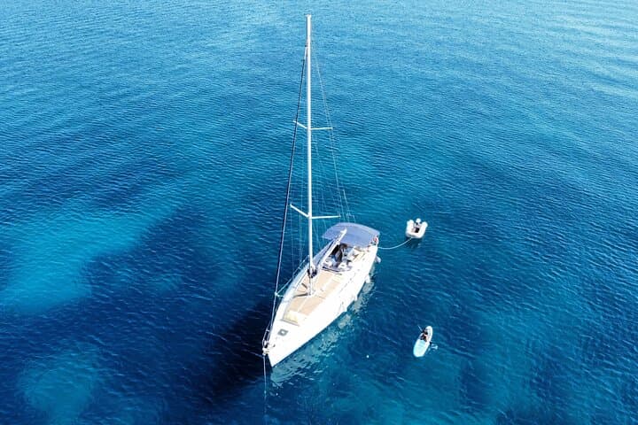 Sail the Small Cyclades from Naxos: Semi-Private Food & Wine Day Cruise