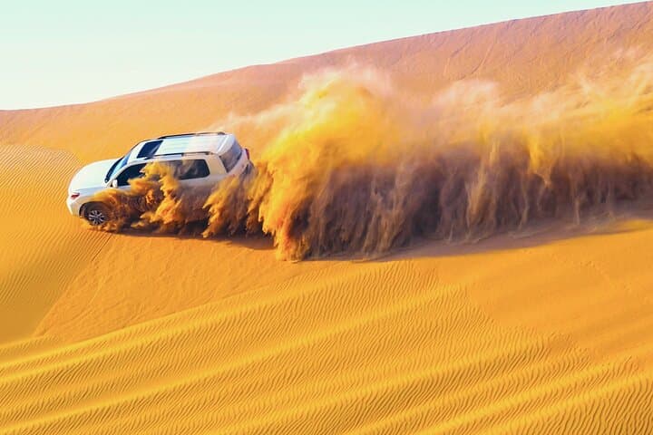 Dubai Desert Safari: Dune Bashing, Camel Ride & BBQ Camp Experience