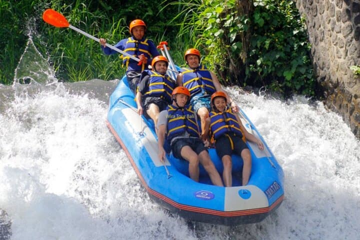 Telaga Waja Rafting and ATV in Bali: Whitewater, Waterfalls & Rice-Field Tracks