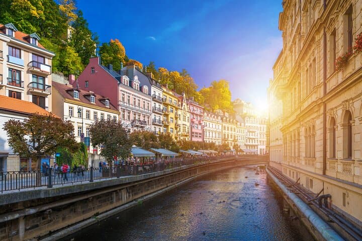 Karlovy Vary Day Trip from Prague — Thermal Springs, Moser Crystal & Diana Tower photo 6