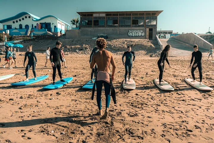 Learn to Surf at Devil's Rock: Tamraght & Taghazout Half-Day Surf Lesson with Champion Khalid photo 2