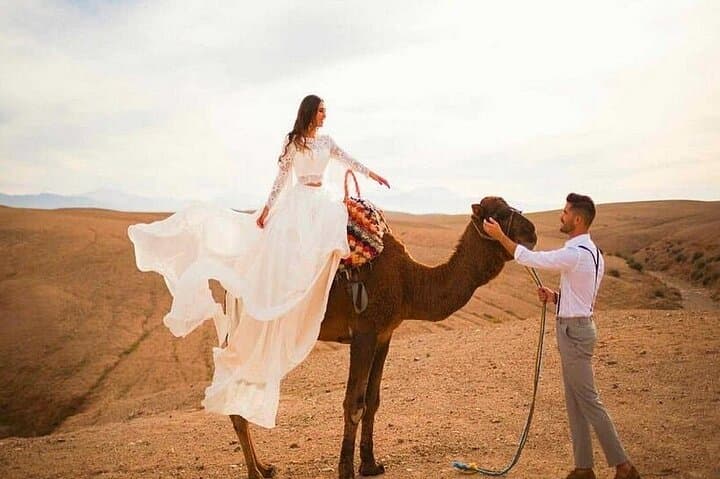 Agafay Desert Sunset: Camel Ride, Quad and Berber Dinner Near Marrakech photo 4