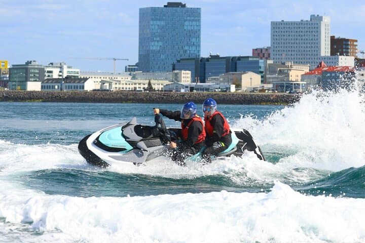 Reykjavík Bay Jet Ski Tour: High-Speed Coastal Ride from Gufunes photo 2